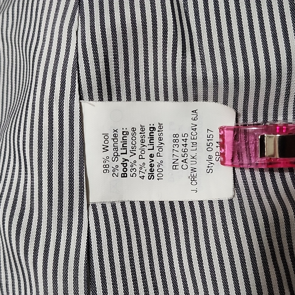 ECU JCrew Schoolboy Sz6 blazer - Picture 8 of 8